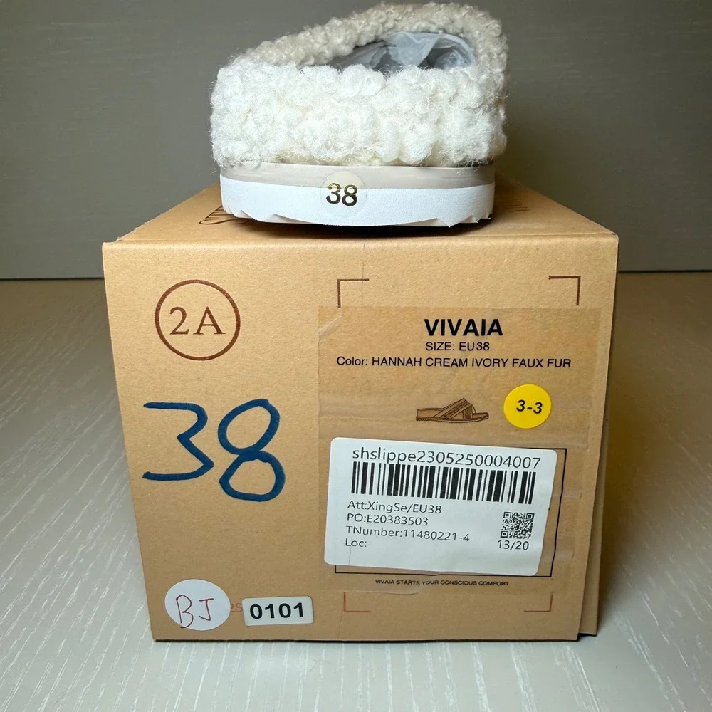 VIVAIA Titli Pointed-Toe Bow Heels | NWT - EU 38 / US 7–7.5 +‎ FREE Slippers